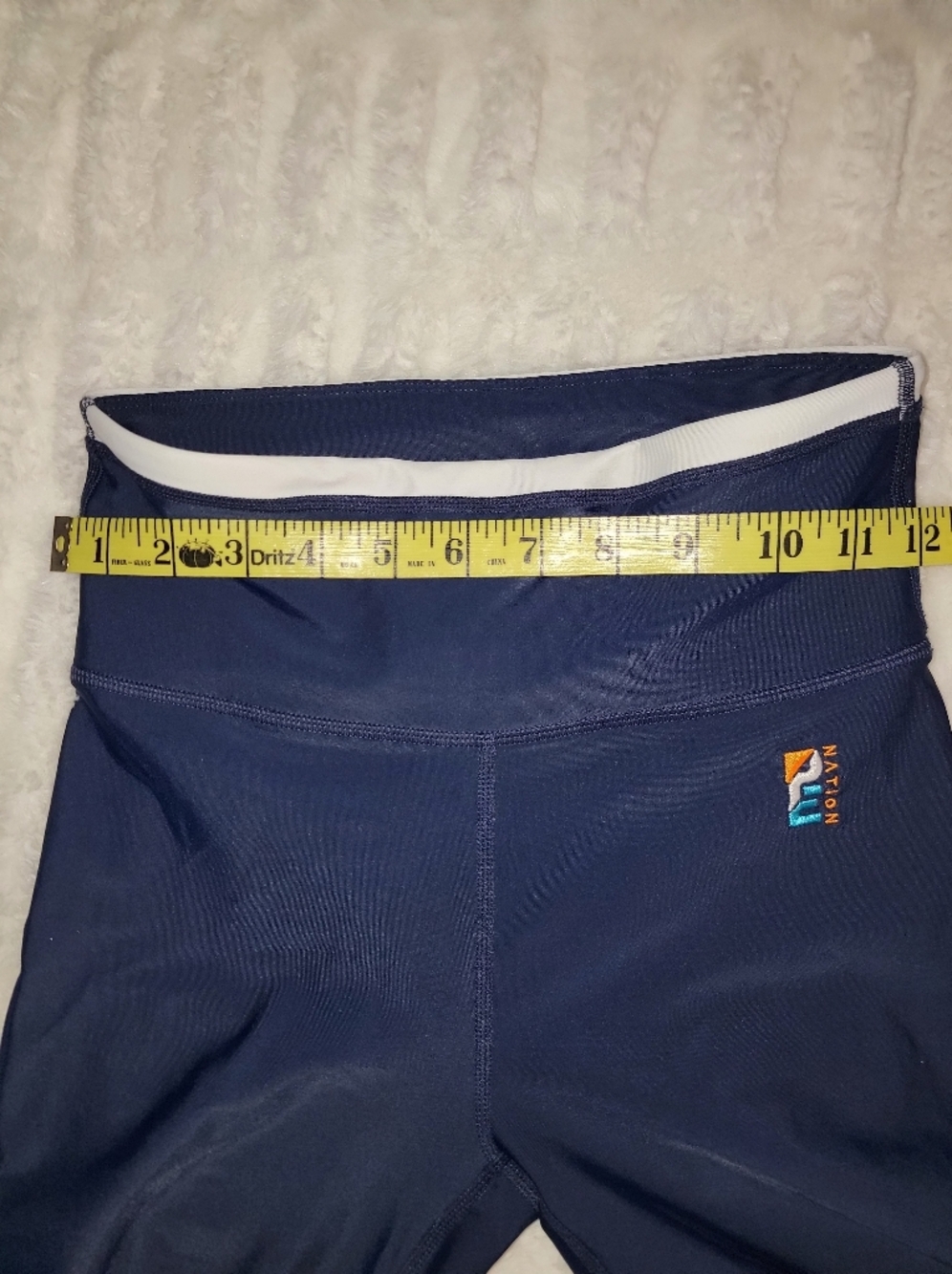 P.E Nation Navy Leggings with White Piping - Picture 8 of 10
